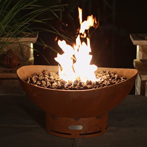 Scallop Gas Fire Pit image number 0