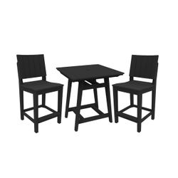 Seaside Casual MAD Collection Patio Furniture - Black Frame