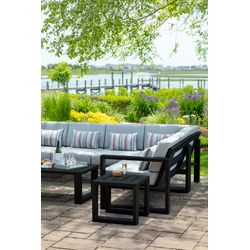 Seaside Casual MIA Collection Patio Furniture - Black Frame