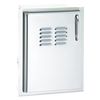 Fire Magic Select Single Access Door with Tank Trays & Louvers - Left Hinge image number 0