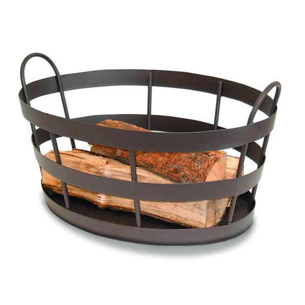 Minuteman Fireplace Wood Basket