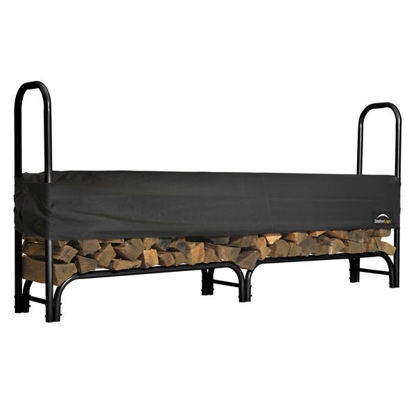 ShelterLogic Firewood Rack with Cover - 8'