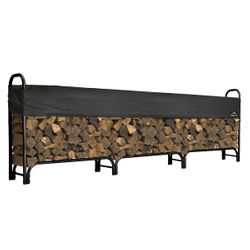ShelterLogic 12' Firewood Rack with Cover