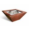 Sierra Copper Square Gas Fire Bowl image number 0