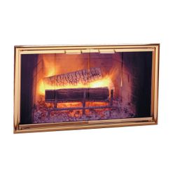 Silhouette ZC Fireplace Glass Door