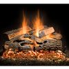 Golden Blount Split Bonfire Charred Vented Gas Log Set