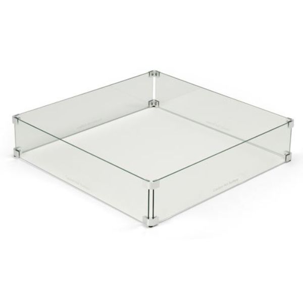 HPC Square Glass Wind Guard - 25" image number 0