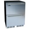 Stainless Freezer with Stainless Steel Drawers -24" image number 0
