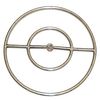 Stainless Steel Round Gas Fire Pit Burner - 24"