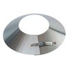 Stainless Steel Storm Collar for Direct Vent Pipe - 4" Dia image number 0