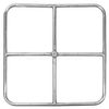 Stainless Steel Square Gas Fire Pit Burner - 18"x18" image number 0