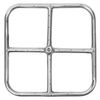 Stainless Steel Square Gas Fire Pit Burner - 12"x12"