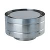 Stainless Steel Vertical Rain Cap for DV Pipe - 4" Dia image number 0