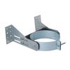 Stainless Steel Wall Support for Direct Vent Pipe - 4" Dia image number 0