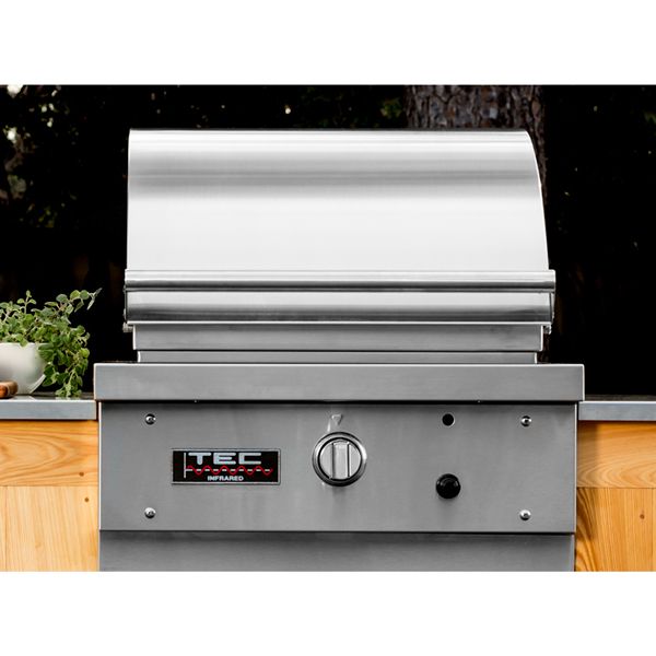 Sterling Patio FR Built-In Infrared Gas Grill - 26" | Woodland Direct