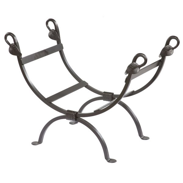 Stone County Ironworks Leaf Indoor Firewood Rack