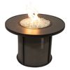 Stonefire Round Crystal Gas Fire Pit Table - 32"