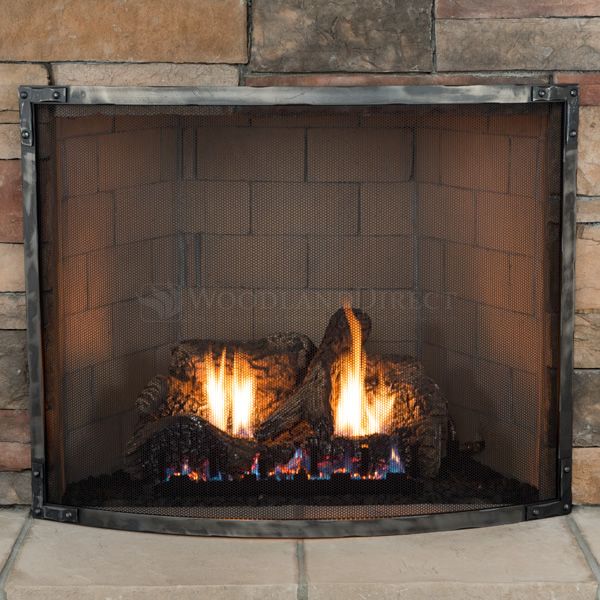 Stronghold Bowed Fireplace Screen image number 1
