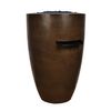 Sumaco 24" x 36" Concrete Fire & Water Bowl image number 0