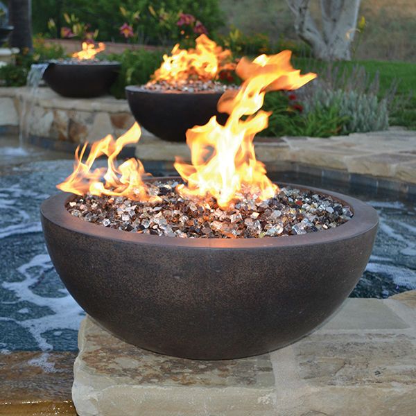 Sumaco Concrete Fire Bowl