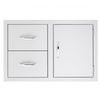 Summerset Masonry Double Drawer and Door Combo image number 0