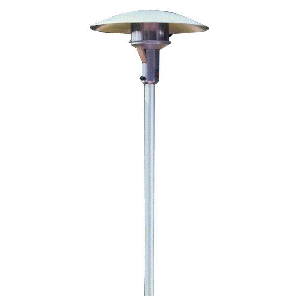 Sunglo 24-Volt Natural Gas Permanent Patio Heater - Stainless Steel image number 0