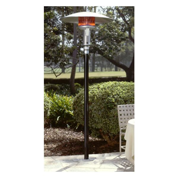 Sunglo Natural Gas Permanent Patio Heater - Black