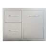 Sunstone Tank Tray with Double Drawer Combo - 30"