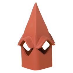 Superior Cathedral Clay Chimney Pot