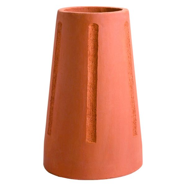 Superior Cannon Barrel Clay Chimney Pot image number 0