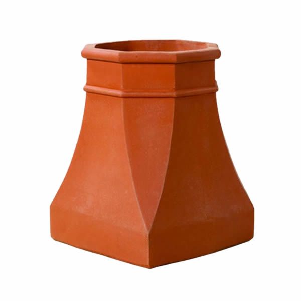Superior Small Halifax Clay Chimney Pot image number 0
