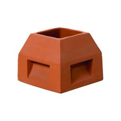 Superior Small Mansard Clay Chimney Pot