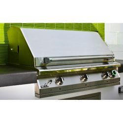 PGS T-Series Stainless Steel Built-In Commercial Grill - 39" with Built in Timer