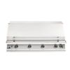 PGS T-Series Stainless Steel Built-In Commercial Grill - 51" with Built in Timer