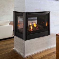 Majestic Pier 36 Peninsula Direct Vent Gas Fireplace - 36"