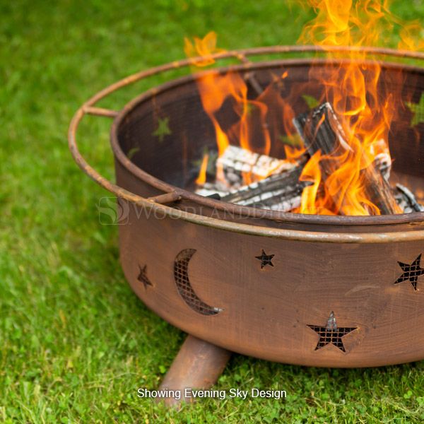 Details about   Patina Products Fire Pit Bear and Pine Tree Patina Fire Pit 