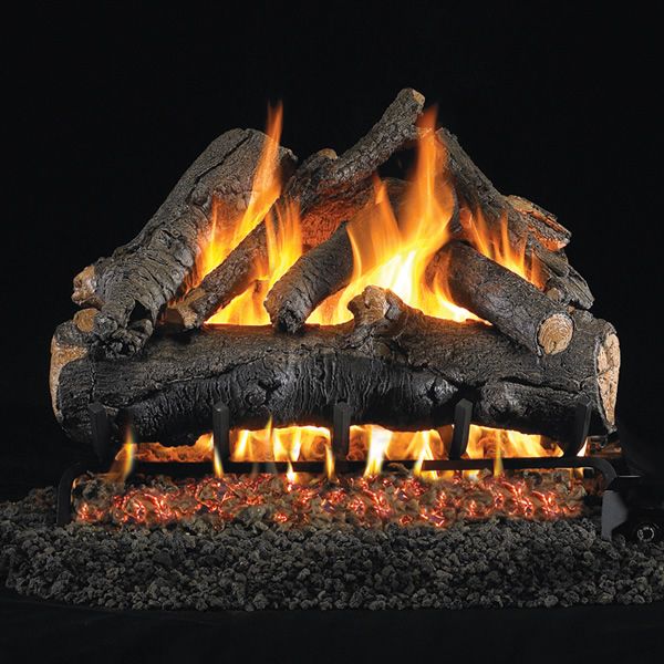 Real Fyre American Oak Outdoor Vented Gas Log Set image number 0