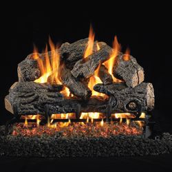 Real Fyre Charred Northern Outdoor Vented Gas Log Set