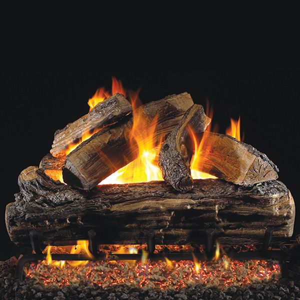 Real Fyre Split Oak Outdoor Vented Gas Log Set image number 0
