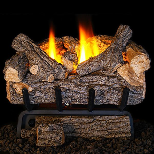 Heatilator Fireside Realwood 24 Refractory Cement Gas Log Set – US  Fireplace Store