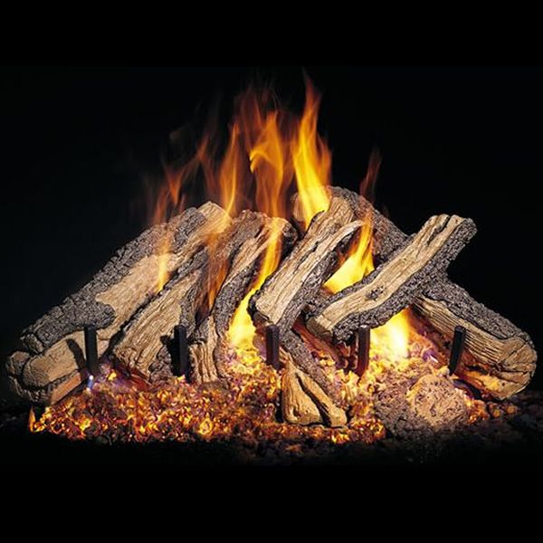 Peterson Real Fyre Western Campfyre ANSI Vented Gas Log Set image number 0
