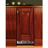 Perlick Stainless Steel Outdoor Beverage Center with Solid Wood Overlay Door - 15"