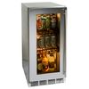Perlick Stainless Steel Outdoor Refrigerator with Glass Door - 15" image number 0