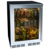 Perlick Stainless Steel Outdoor Refrigerator with Glass Door - 24" image number 0