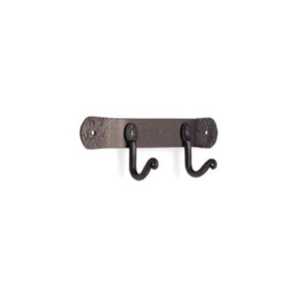 Pilgrim Black Iron Fireplace Tool Hooks - Two Hooks