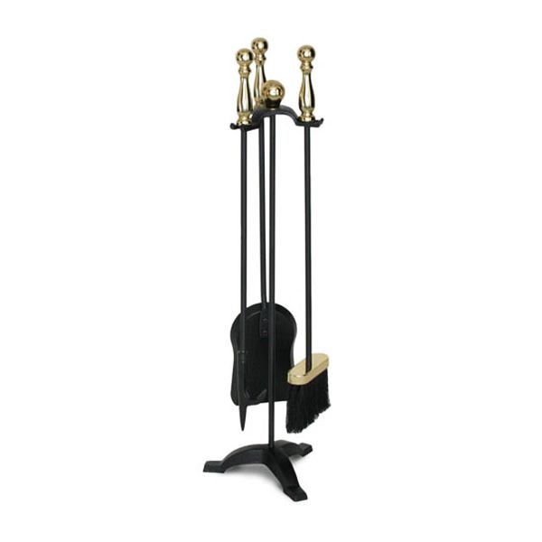 Pilgrim Marin Tool Set - Black with Brass Handles image number 0
