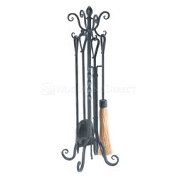 Napa Forge 4 Piece Victorian Tool Set - Brushed Pewter
