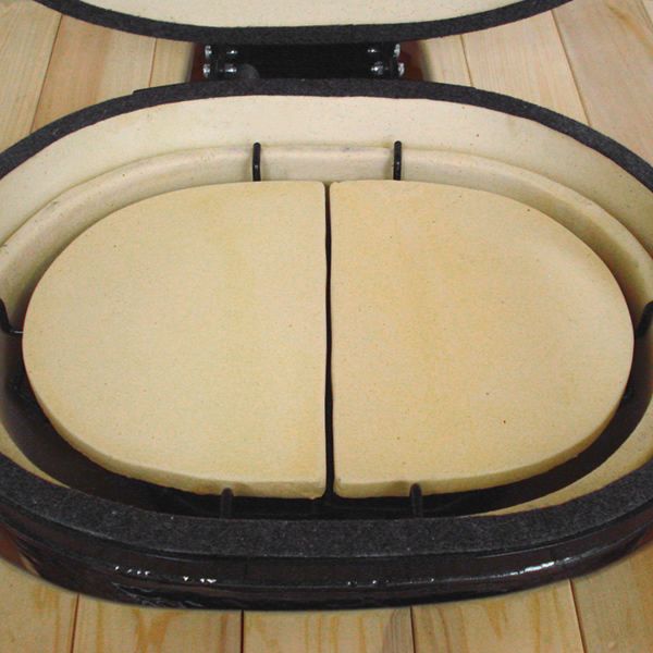 Primo Ceramic  Reflector Plate for Oval Junior Grill image number 1