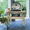 Primo Oval Junior Kamado Grill with Cypress Table image number 1