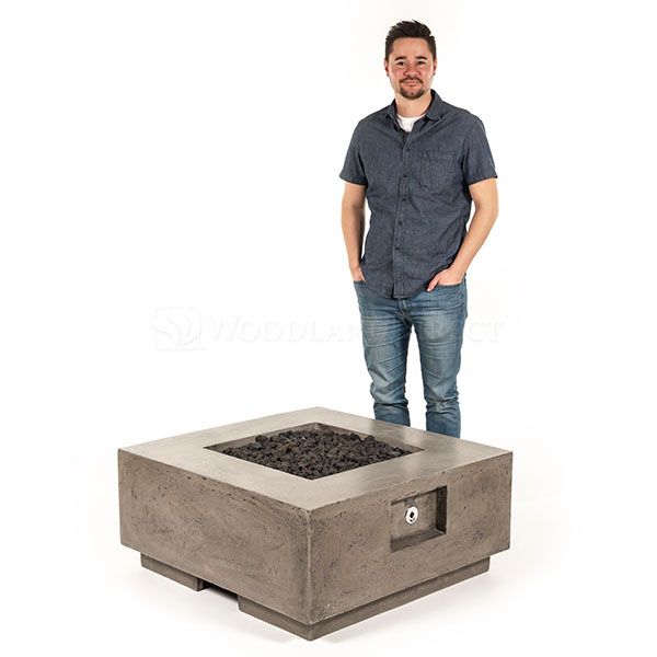 Prism Hardscapes Tavola II Gas Fire Pit Table image number 6